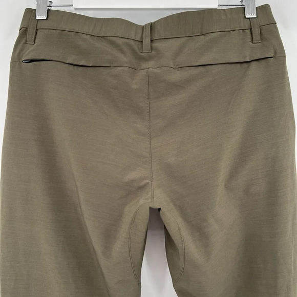 Fabletics The Only Pant Green Performance Stretch Chino Pants Men’s Size Small - Picture 7 of 9